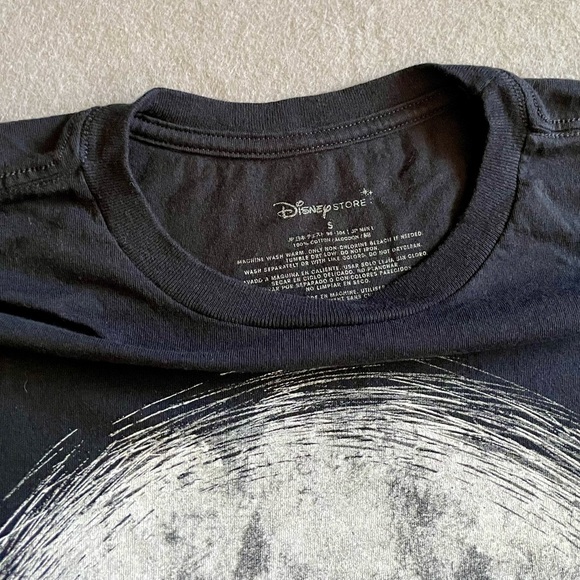 Disney Jack The Pumpkin King Men’s T-Shirt Black Size Small - Picture 2 of 6